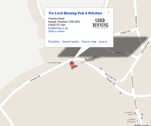 The Lord Binning Pub & Kitchen, Kelsall, Cheshire